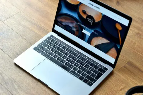 Voorbeeld van een maatwerk website