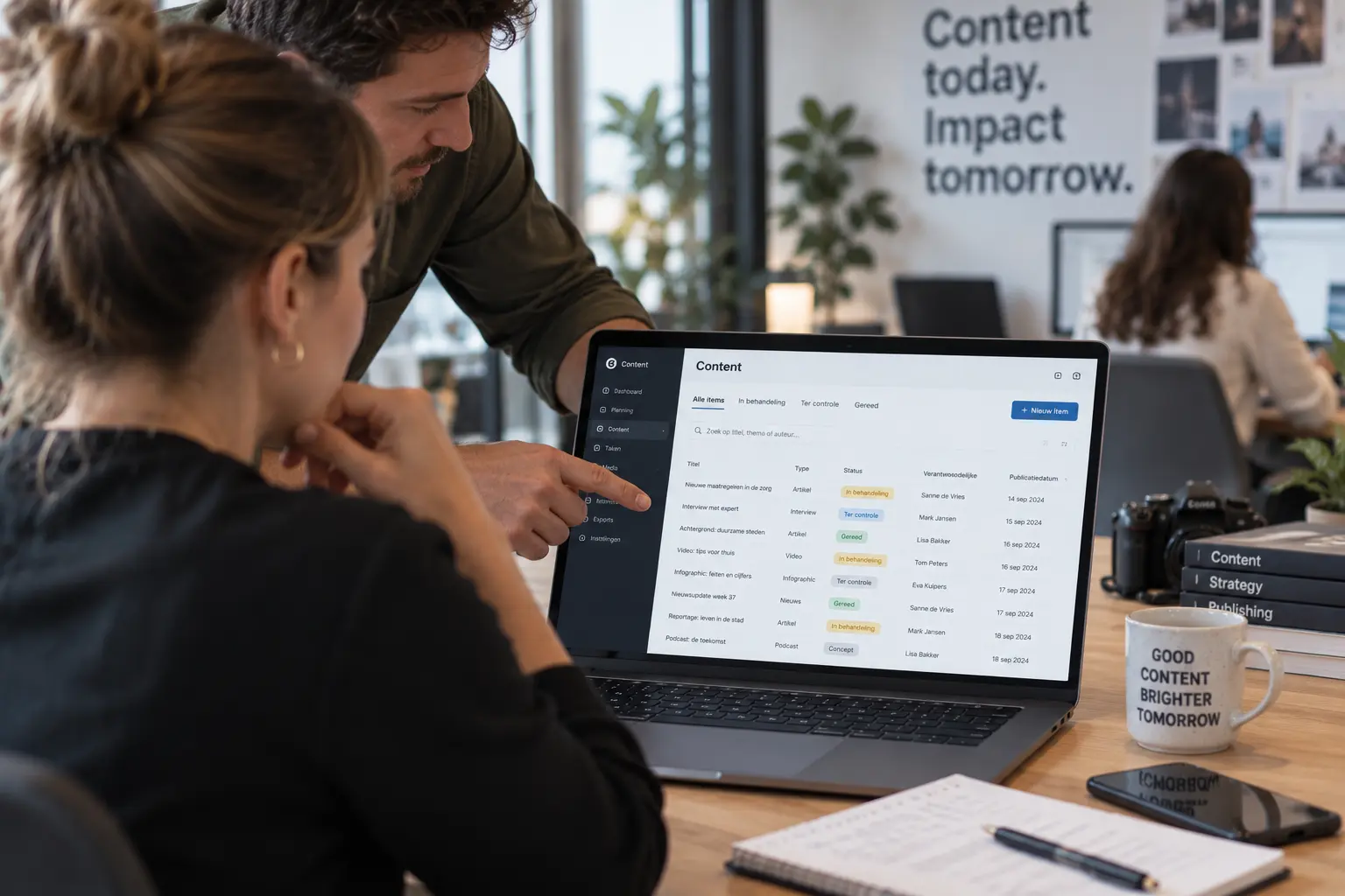 Landelijke contentorganisatie - Van versnipperde contentproductie naar één centrale workflow