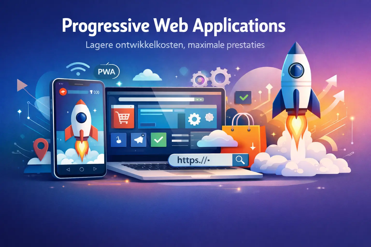 Progressive Web Applications (PWA): lagere kosten en betere prestaties voor moderne apps